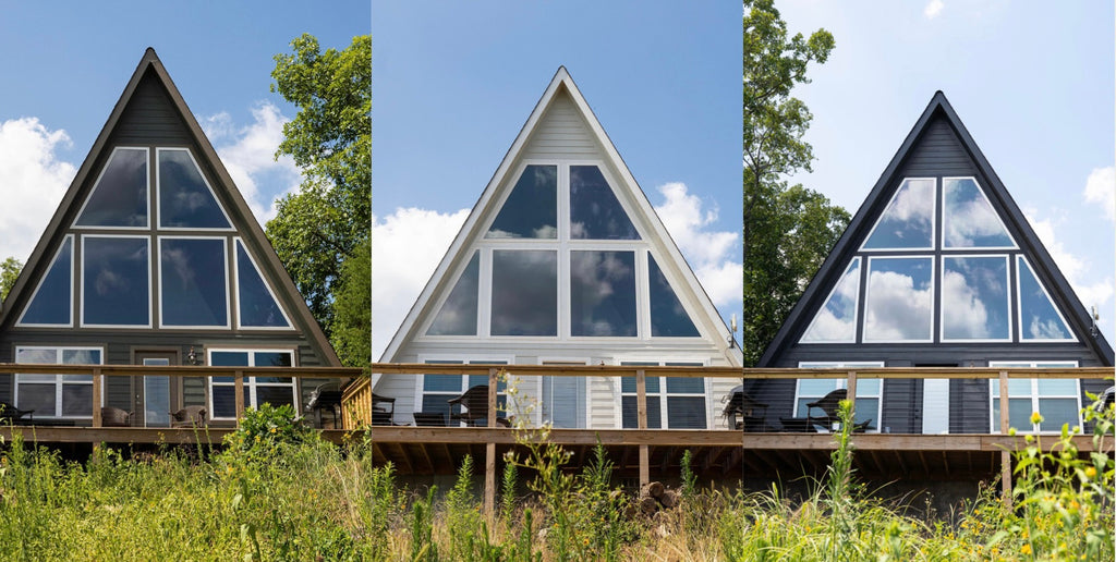 A-frame Stay with a View on Petit Jean